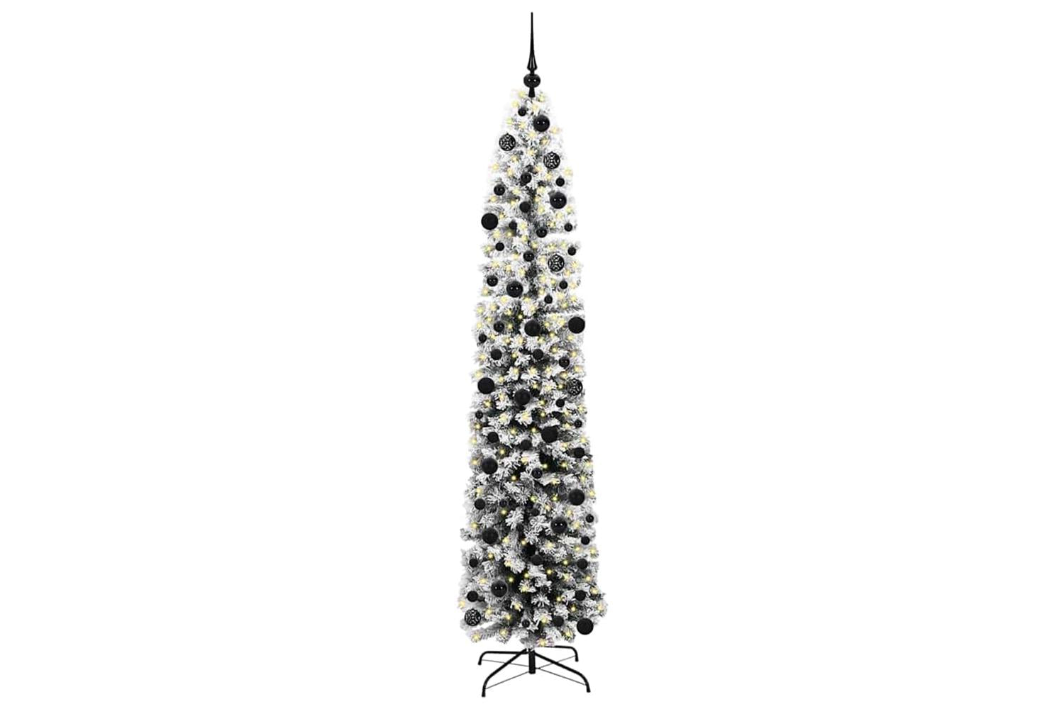 Vidaxl Artificial Christmas Tree With 300 Leds With Stand Green 240 Cm-3