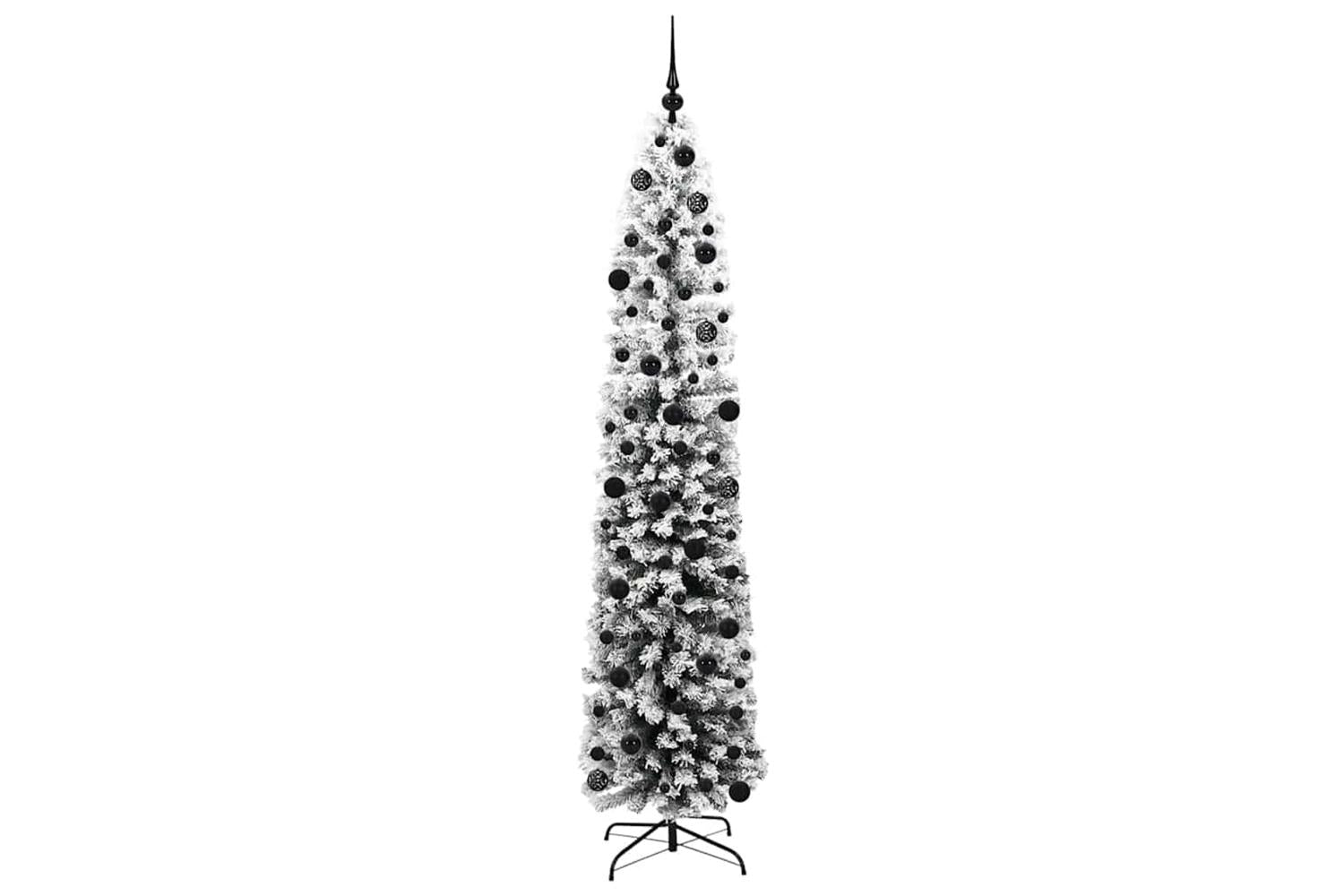 Vidaxl Artificial Christmas Tree With 300 Leds With Stand Green 240 Cm-4
