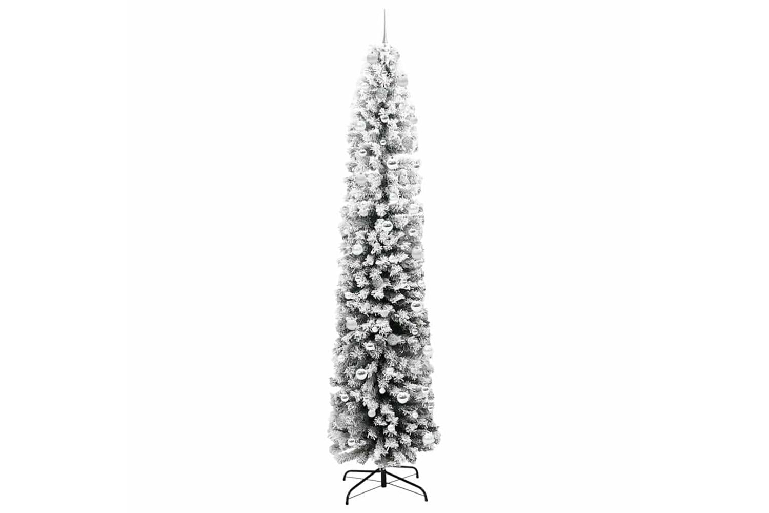 Vidaxl Artificial Christmas Tree With 300 Leds With Stand Green 240 Cm-4