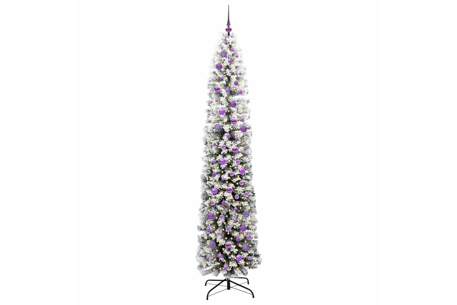 Vidaxl Artificial Christmas Tree With 300 Leds With Stand Green 240 Cm-3