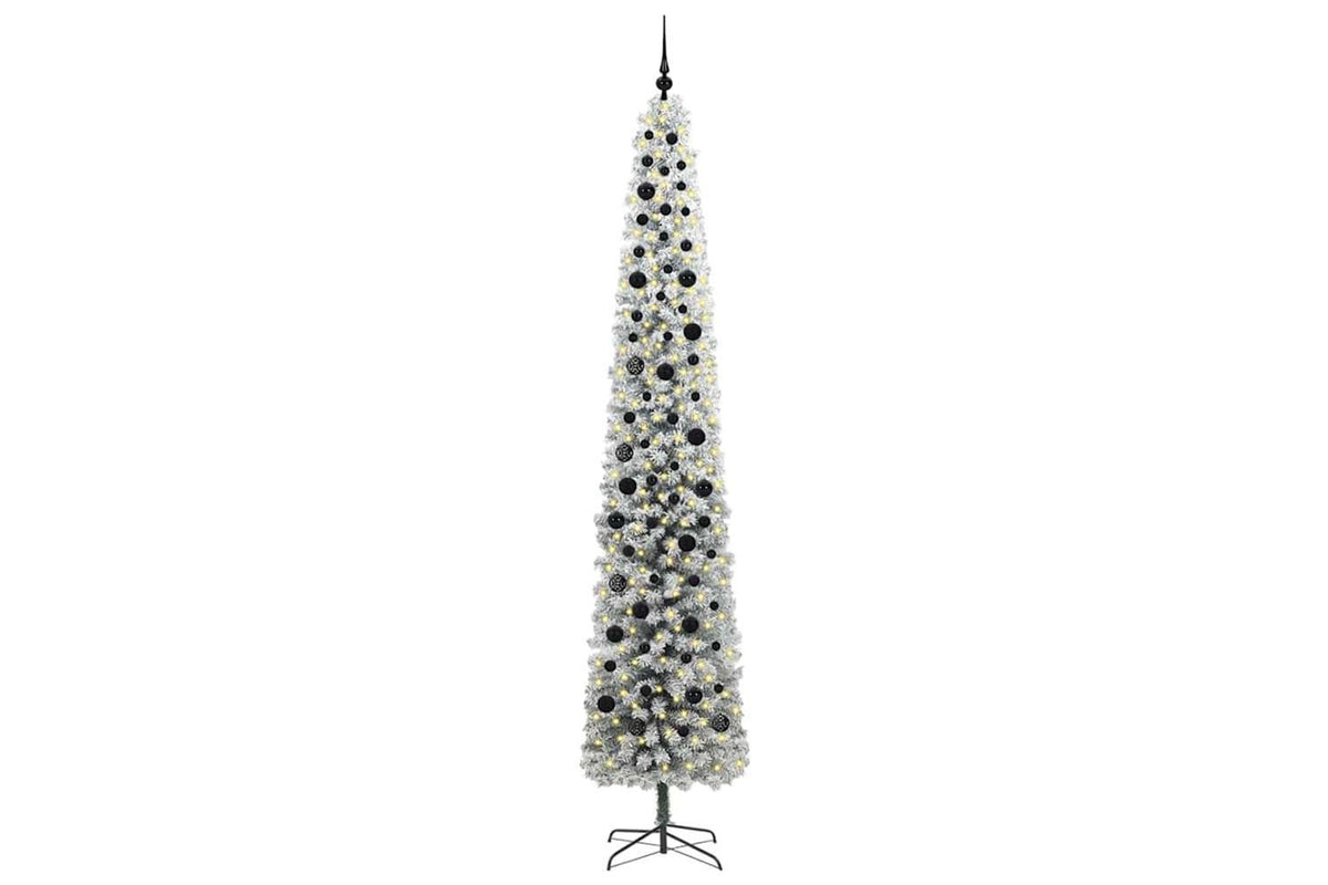 Vidaxl Artificial Christmas Tree With 300 Leds With Stand Green 270 Cm-3