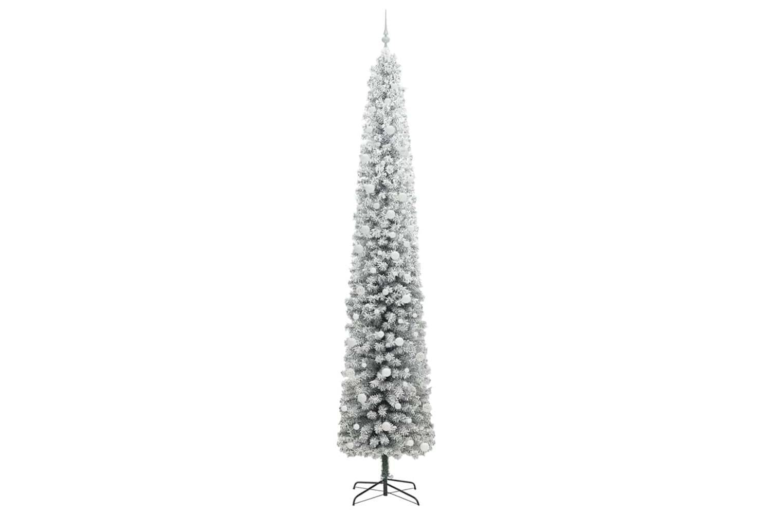 Vidaxl Artificial Christmas Tree With 300 Leds With Stand Green 270 Cm-4