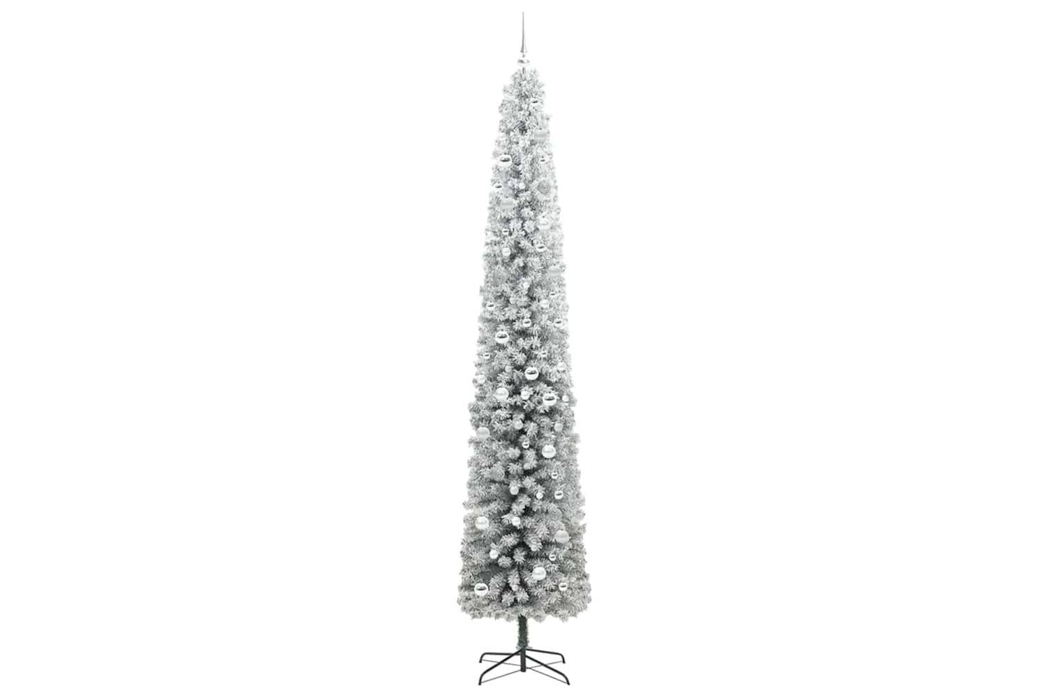 Vidaxl Artificial Christmas Tree With 300 Leds With Stand Green 270 Cm-4