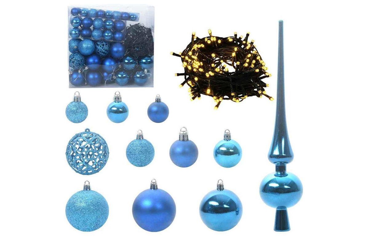 Vidaxl Artificial Christmas Tree With 300 Leds With Stand Green 270 Cm-6