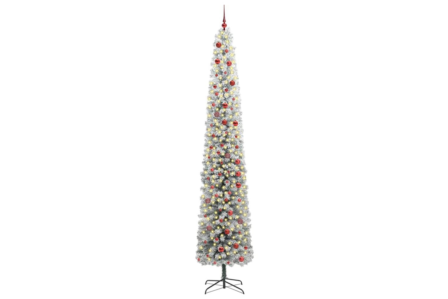 Vidaxl Artificial Christmas Tree With 300 Leds With Stand Green 300 Cm-2
