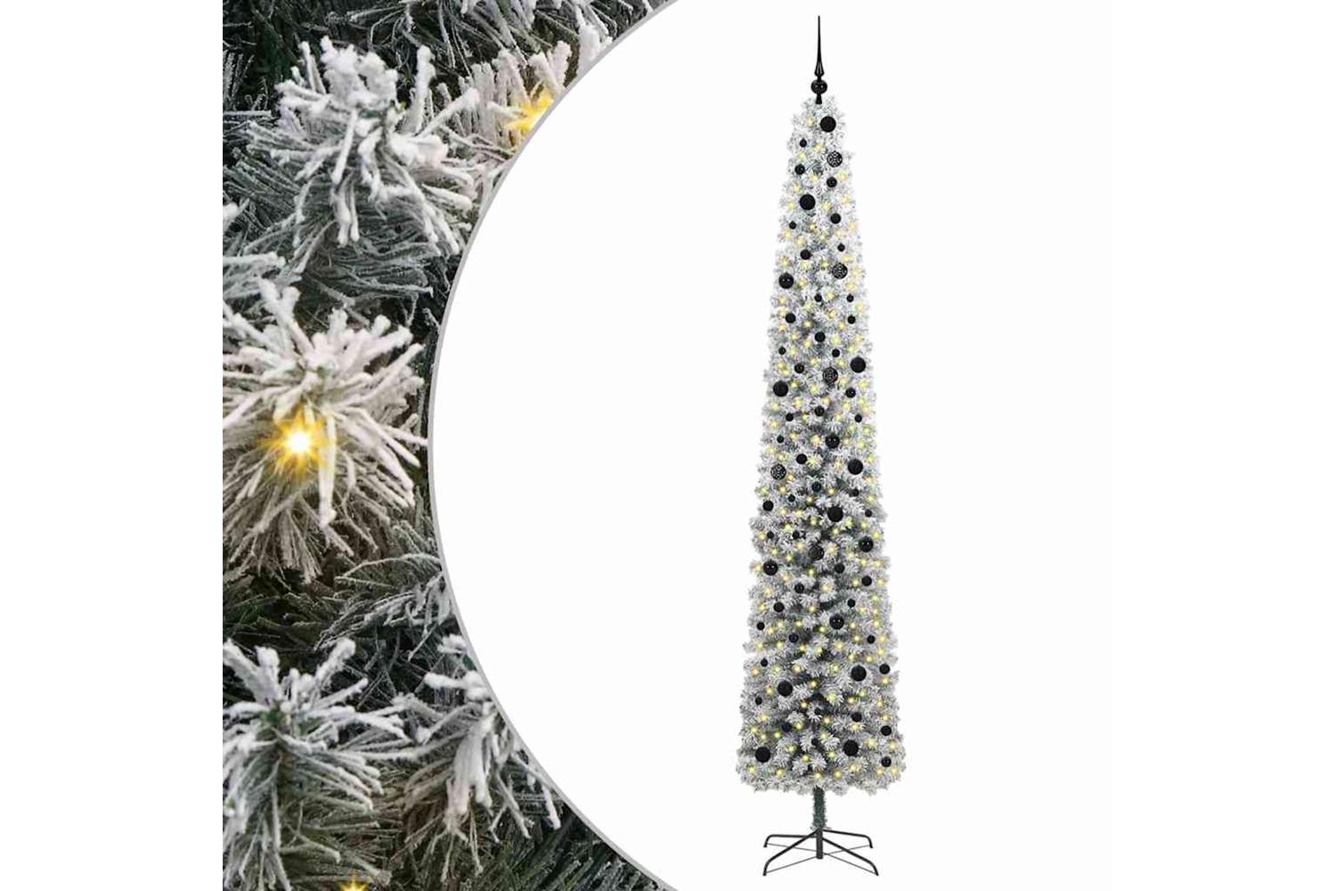 Vidaxl Artificial Christmas Tree With 300 Leds With Stand Green 300 Cm-2