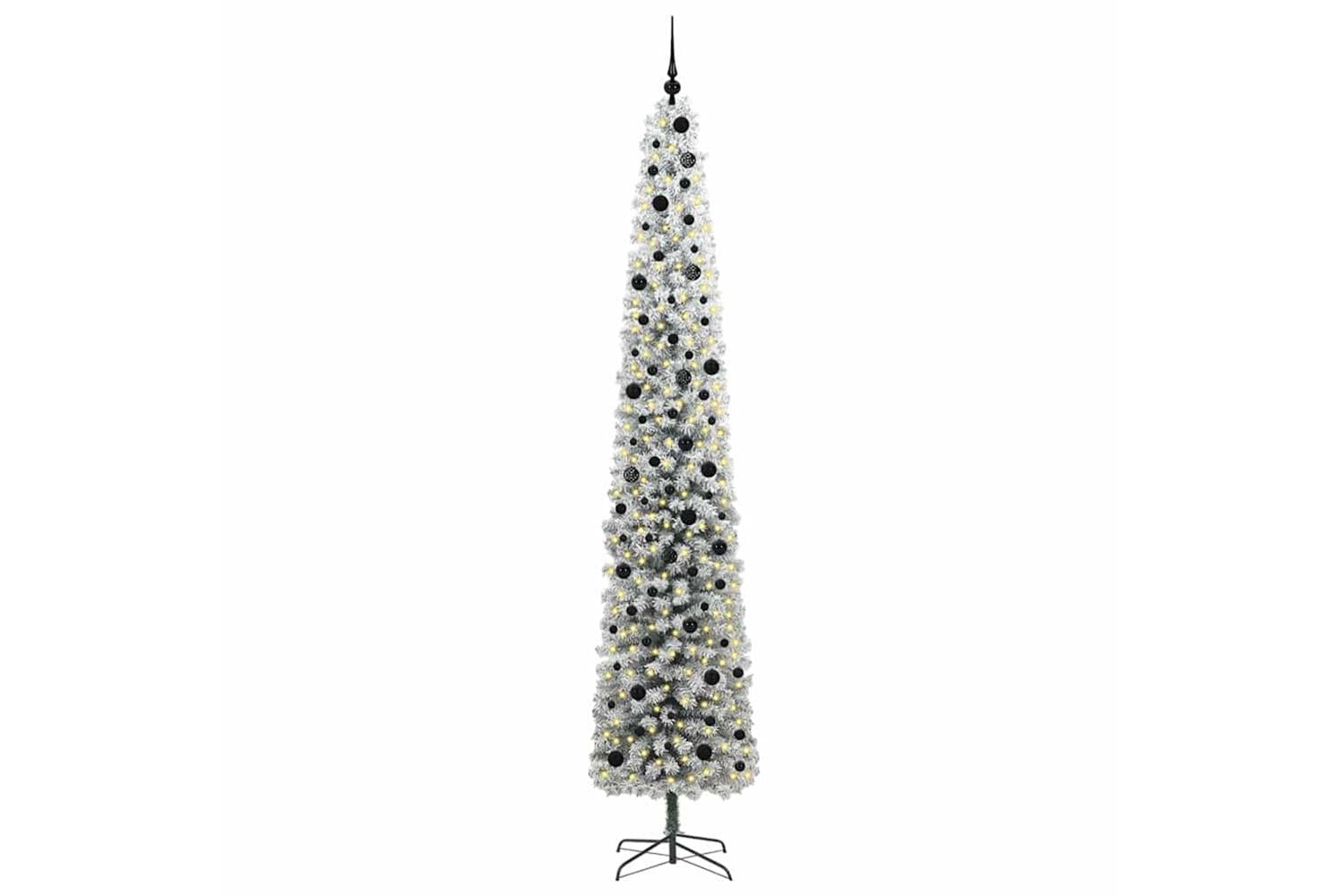 Vidaxl Artificial Christmas Tree With 300 Leds With Stand Green 300 Cm-3