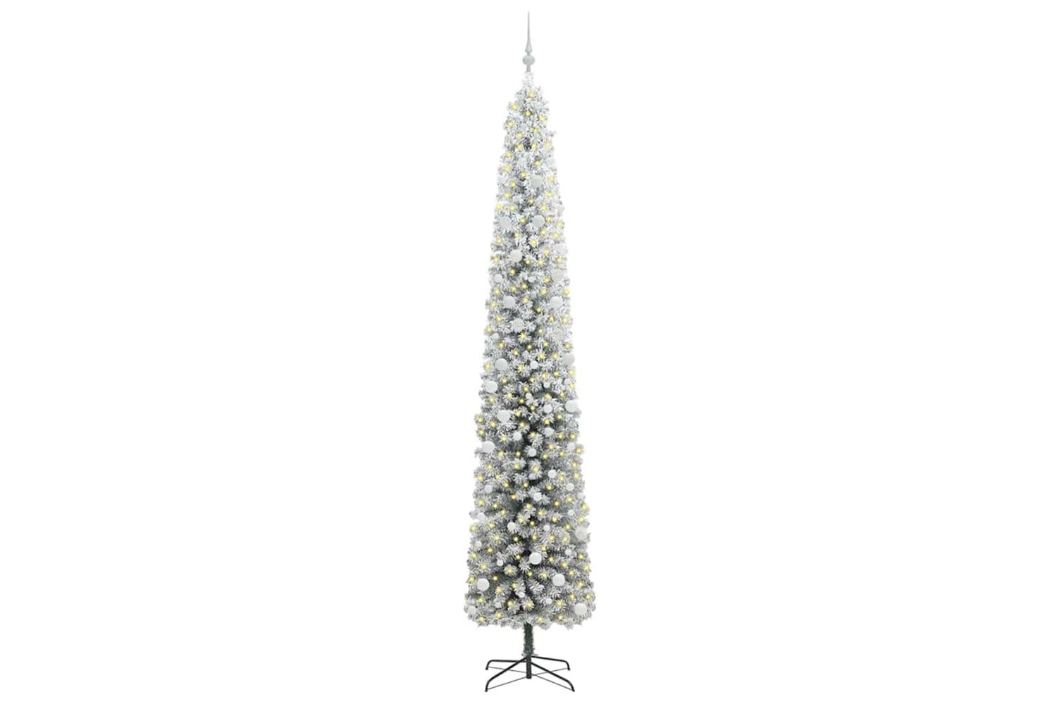 Vidaxl Artificial Christmas Tree With 300 Leds With Stand Green 300 Cm-3