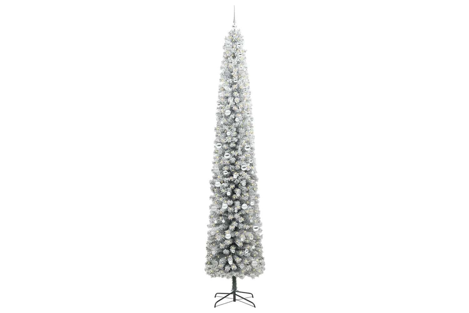 Vidaxl Artificial Christmas Tree With 300 Leds With Stand Green 300 Cm-3