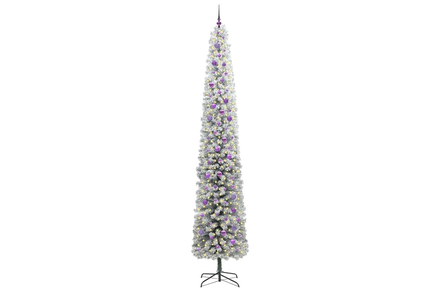 Vidaxl Artificial Christmas Tree With 300 Leds With Stand Green 300 Cm-3