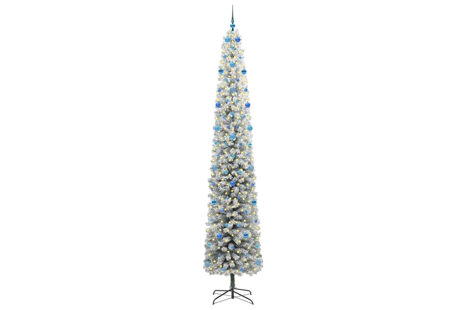 Vidaxl Artificial Christmas Tree With 300 Leds With Stand Green 300 Cm-3