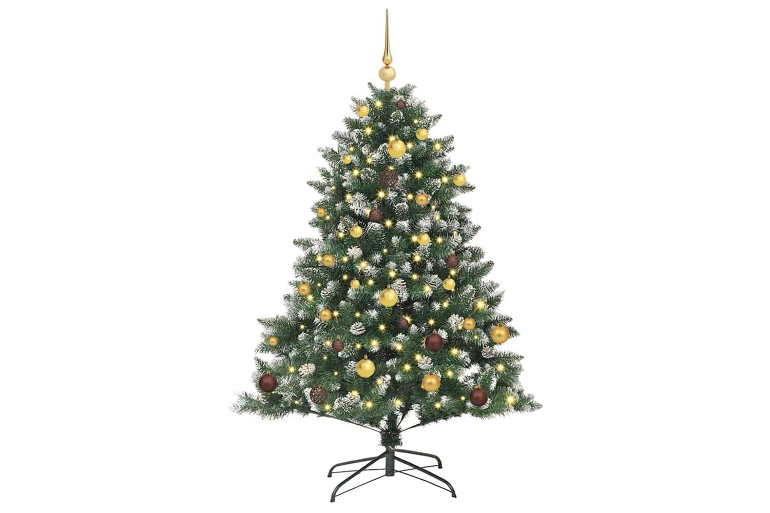 Vidaxl Artificial Christmas Tree With Stand Green 105 X 105 X 150 Cm-3