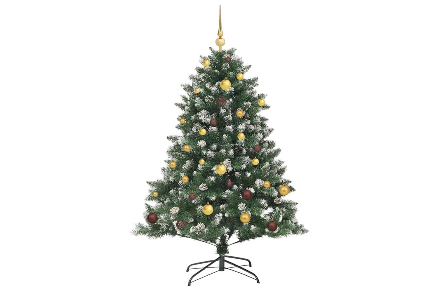 Vidaxl Artificial Christmas Tree With Stand Green 105 X 105 X 150 Cm-4