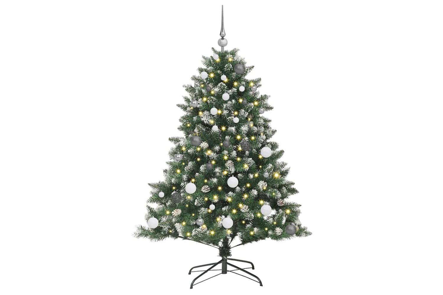 Vidaxl Artificial Christmas Tree With Stand Green 105 X 105 X 150 Cm-3