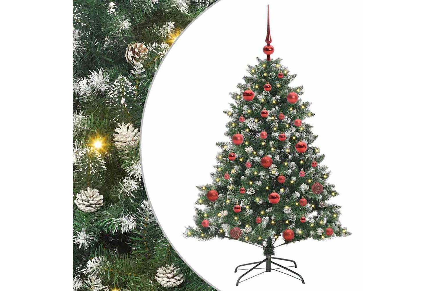 Vidaxl Artificial Christmas Tree With Stand Green 105 X 105 X 150 Cm-2