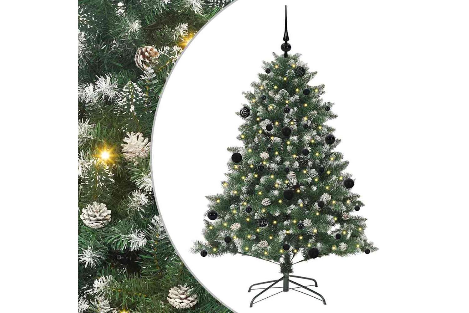 Vidaxl Artificial Christmas Tree With Stand Green 105 X 105 X 150 Cm-2