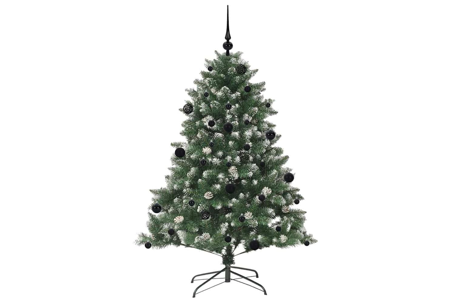 Vidaxl Artificial Christmas Tree With Stand Green 105 X 105 X 150 Cm-4