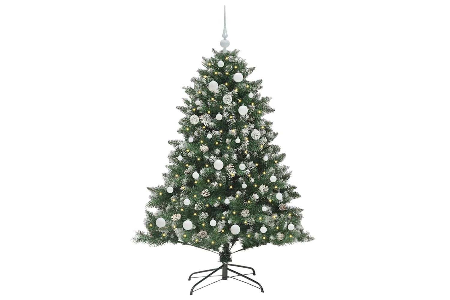 Vidaxl Artificial Christmas Tree With Stand Green 105 X 105 X 150 Cm-3