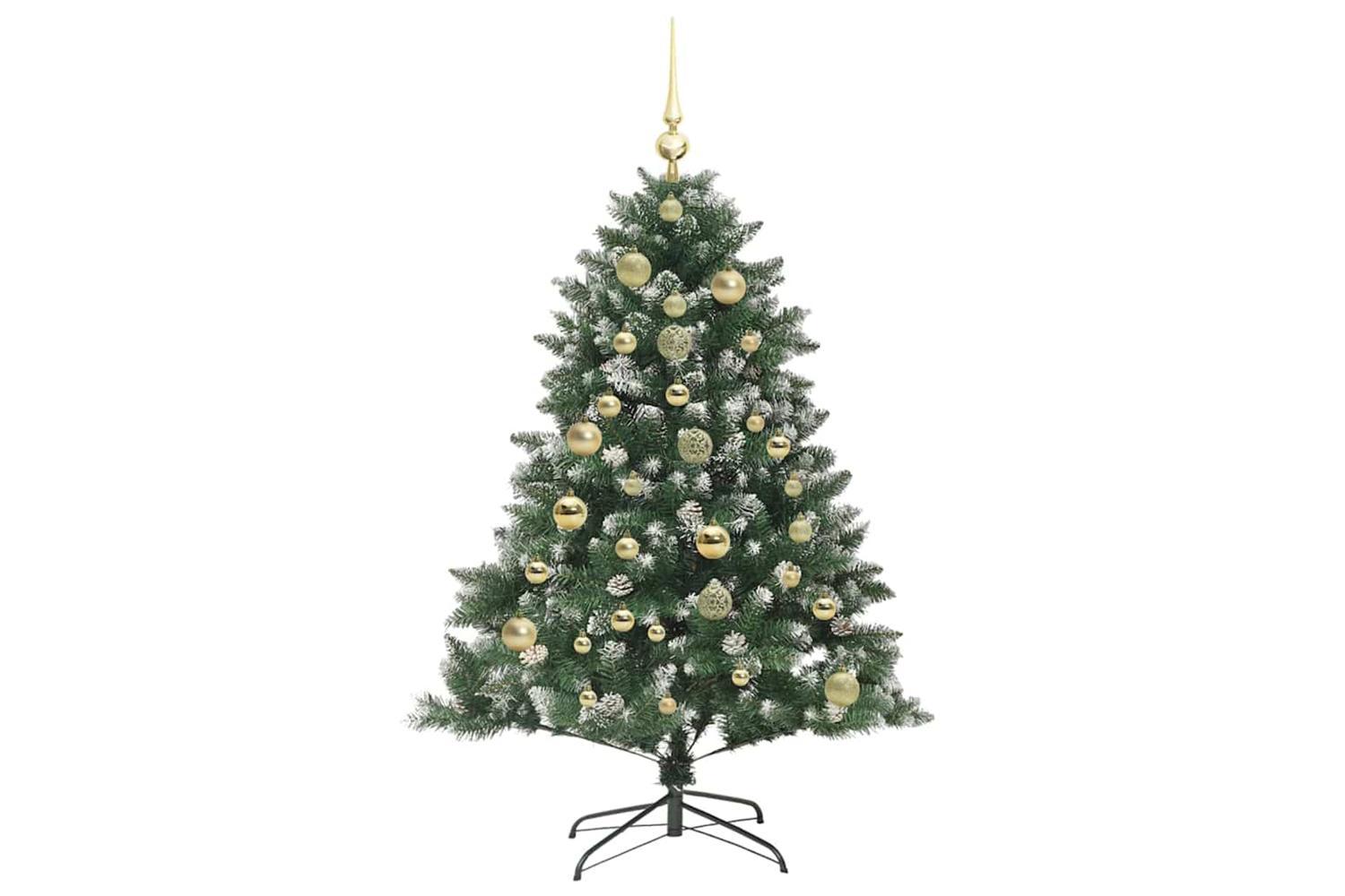 Vidaxl Artificial Christmas Tree With Stand Green 105 X 105 X 150 Cm-4