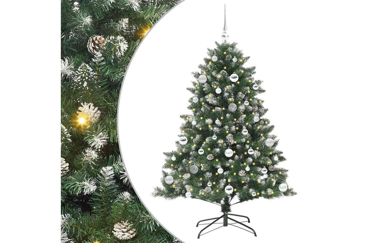 Vidaxl Artificial Christmas Tree With Stand Green 105 X 105 X 150 Cm