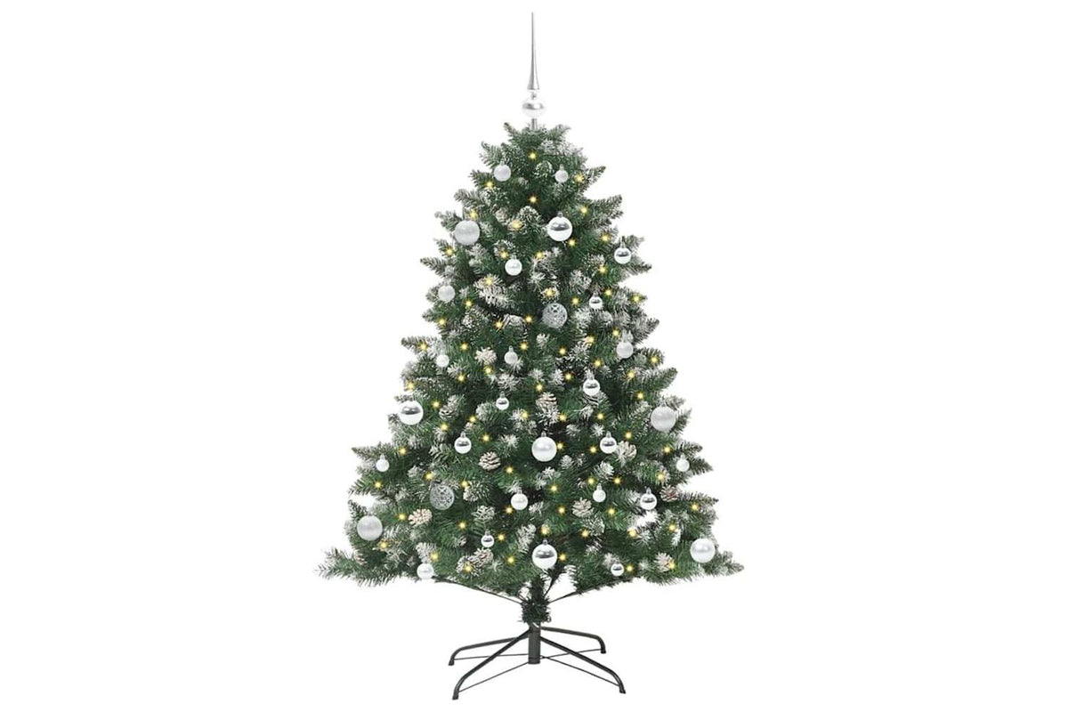 Vidaxl Artificial Christmas Tree With Stand Green 105 X 105 X 150 Cm-3