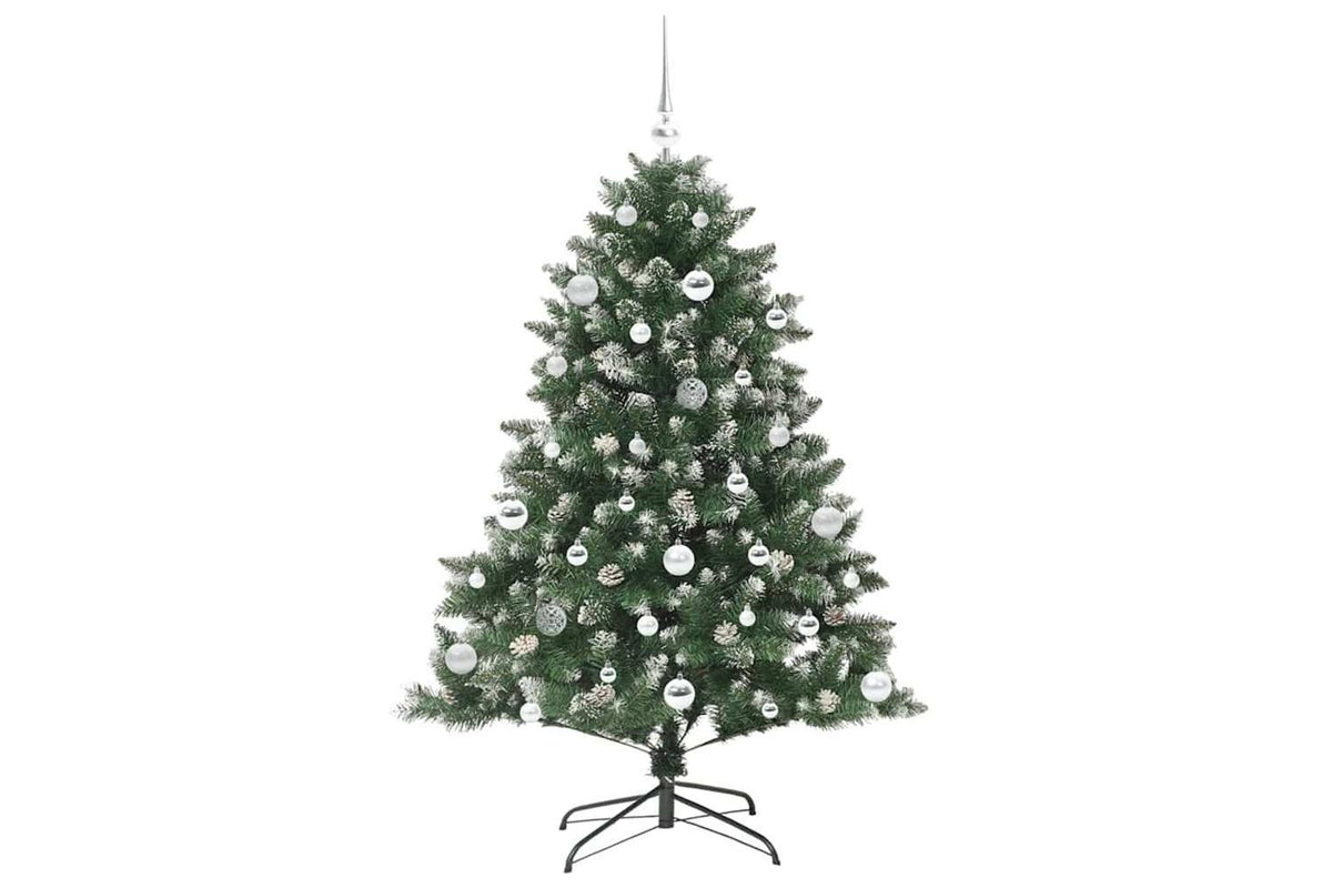 Vidaxl Artificial Christmas Tree With Stand Green 105 X 105 X 150 Cm-4