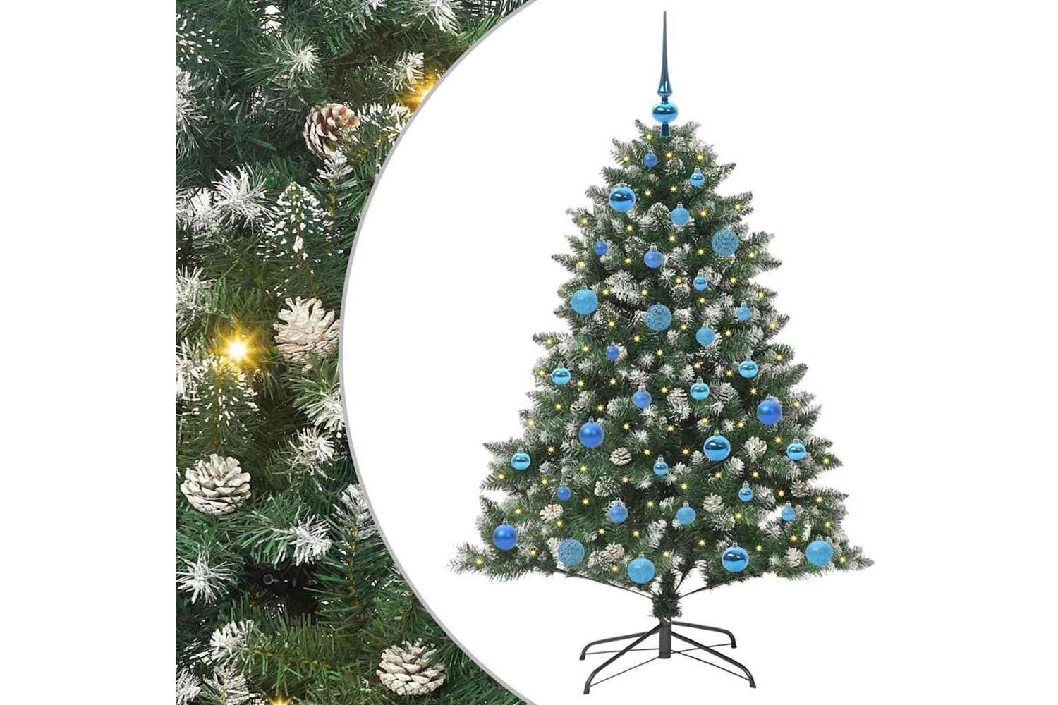 Vidaxl Artificial Christmas Tree With Stand Green 105 X 105 X 150 Cm-2