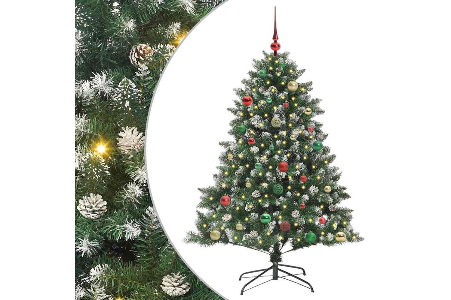 Vidaxl Artificial Christmas Tree With Stand Green 105 X 105 X 150 Cm-2