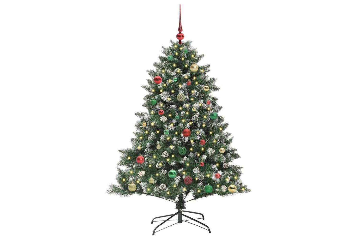 Vidaxl Artificial Christmas Tree With Stand Green 105 X 105 X 150 Cm-3