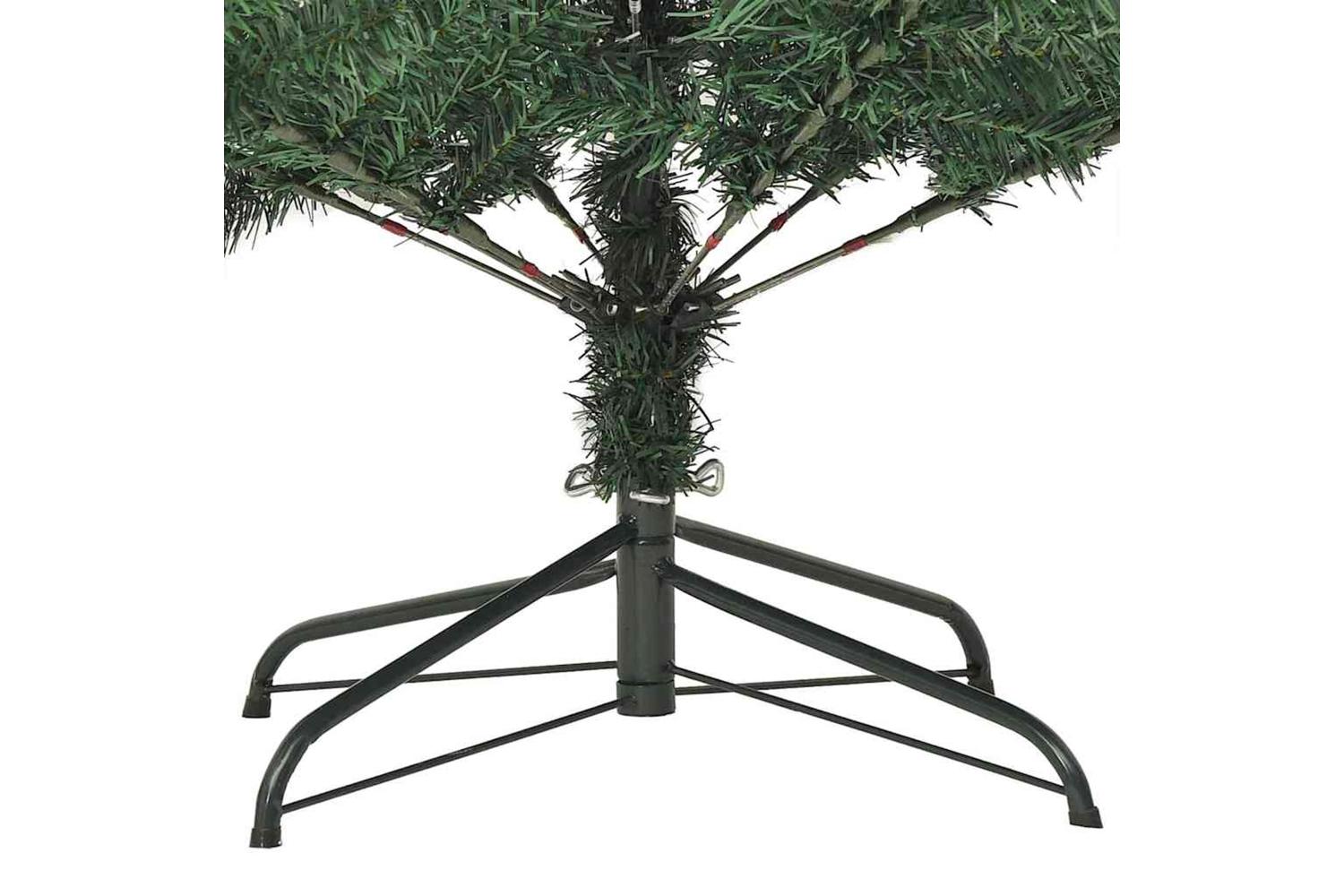 Vidaxl Artificial Christmas Tree With Stand Green 126 X 126 X 180 Cm-9