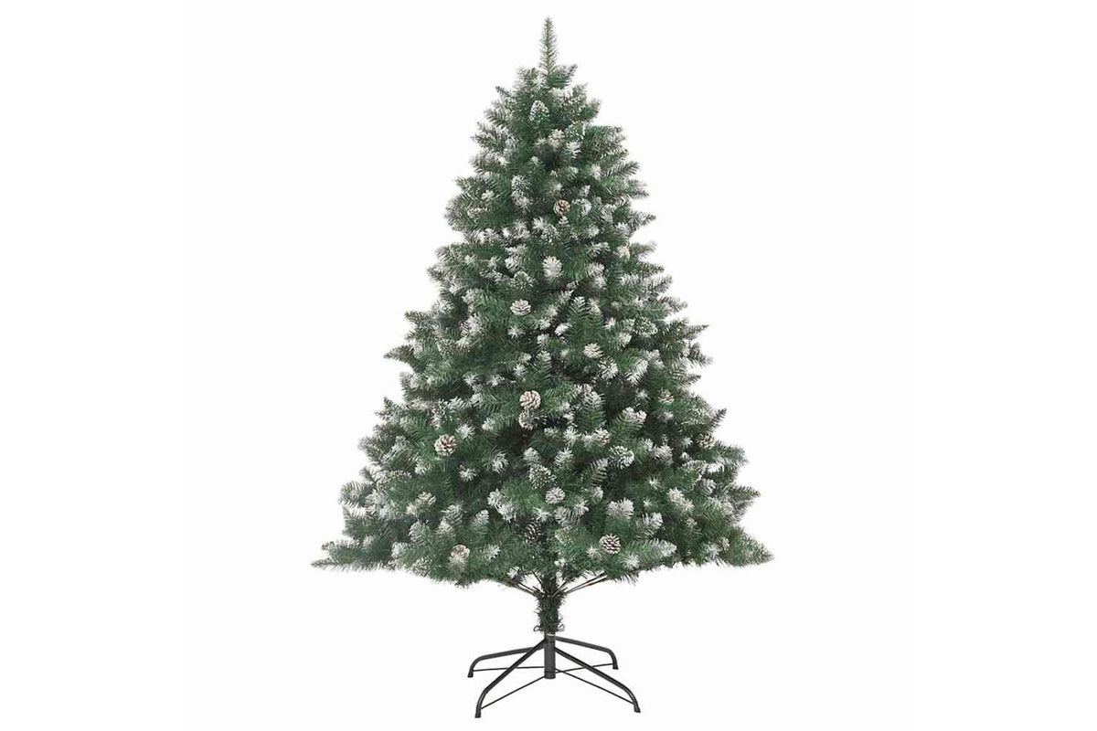 Vidaxl Artificial Christmas Tree With Stand Green 160 X 160 X 240 Cm-5