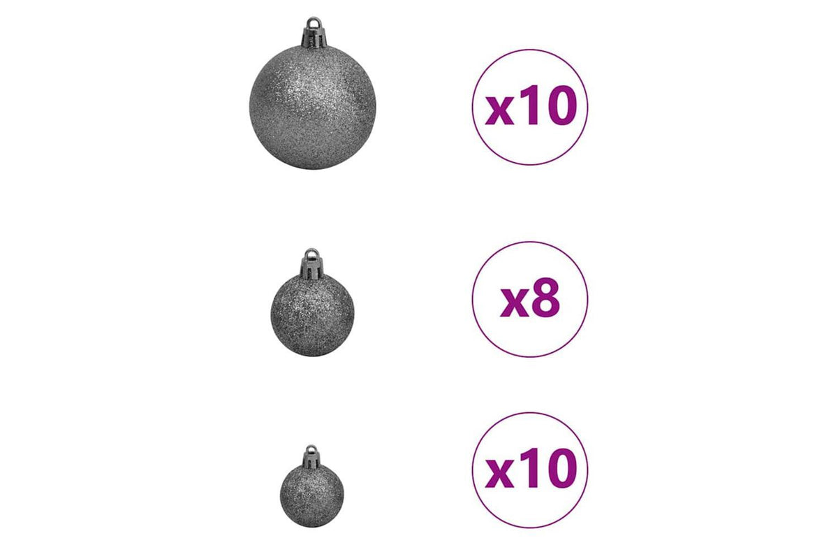 Vidaxl Artificial Christmas Tree With Stand Green 160 X 160 X 240 Cm-7