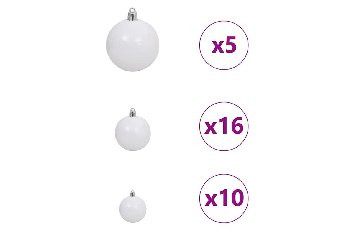 Vidaxl Artificial Christmas Tree With Stand Green 160 X 160 X 240 Cm-9