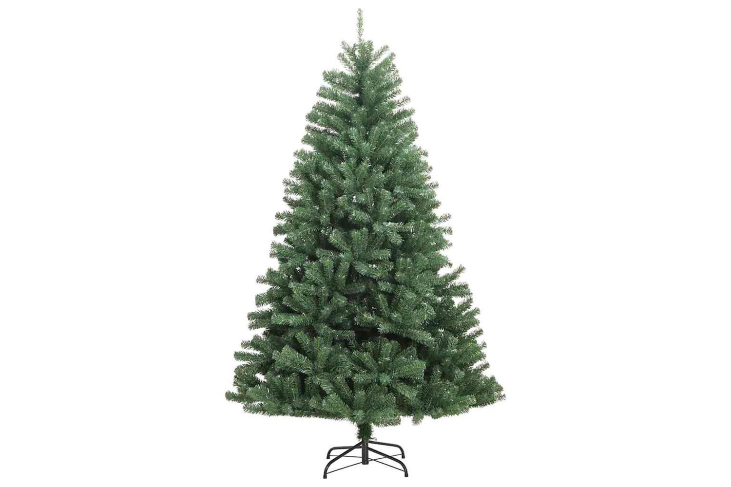 Vidaxl Artificial Hinged Christmas Tree Green 150 Cm Pvc And Metal-5