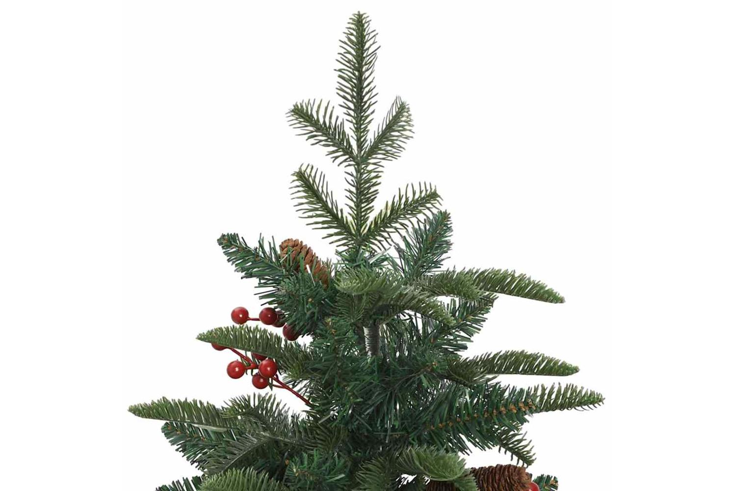Vidaxl Artificial Christmas Tree With 150 Leds With Stand Green 120 Cm-10