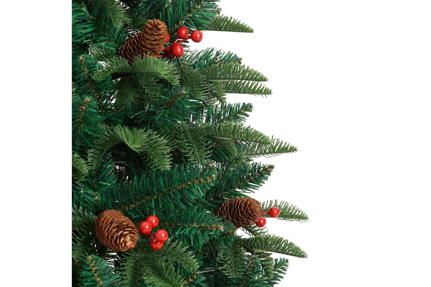 Vidaxl Artificial Christmas Tree With 150 Leds With Stand Green 120 Cm-10