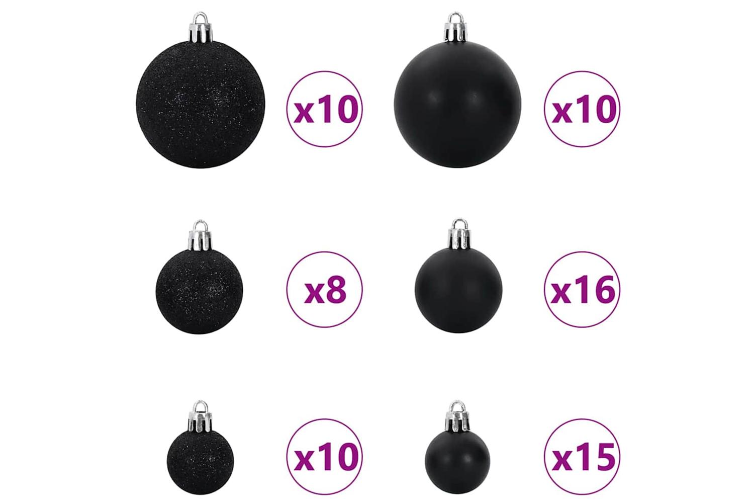Vidaxl Artificial Christmas Tree With 300 Leds With Stand Green 180 Cm-7