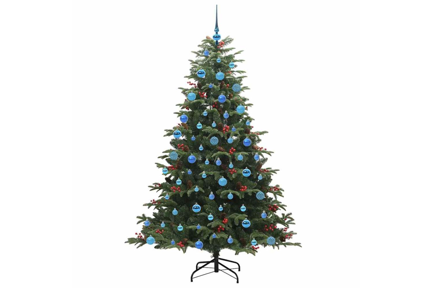 Vidaxl Artificial Christmas Tree With 300 Leds With Stand Green 180 Cm-4