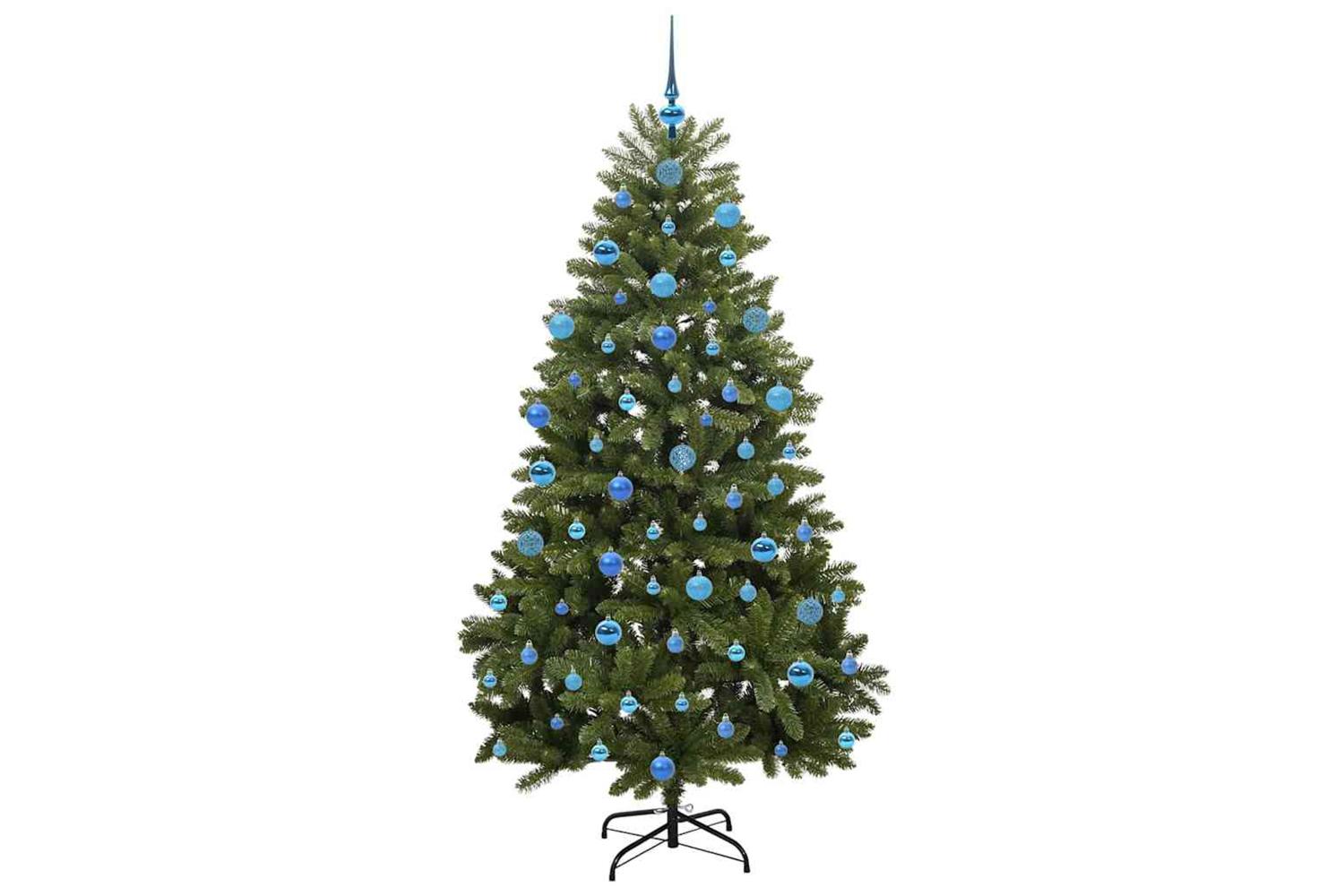 Vidaxl Artificial Christmas Tree With Stand Green 180 Cm Pvc And Metal-4