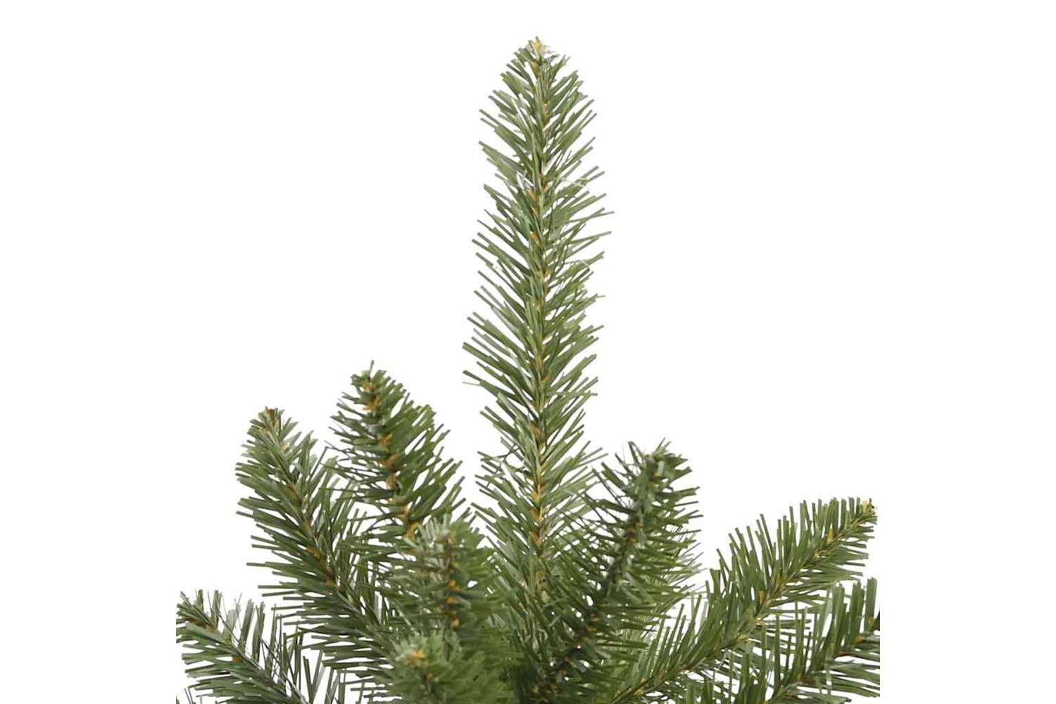 Vidaxl Artificial Christmas Tree With Stand Green 240 Cm Pvc And Metal-10