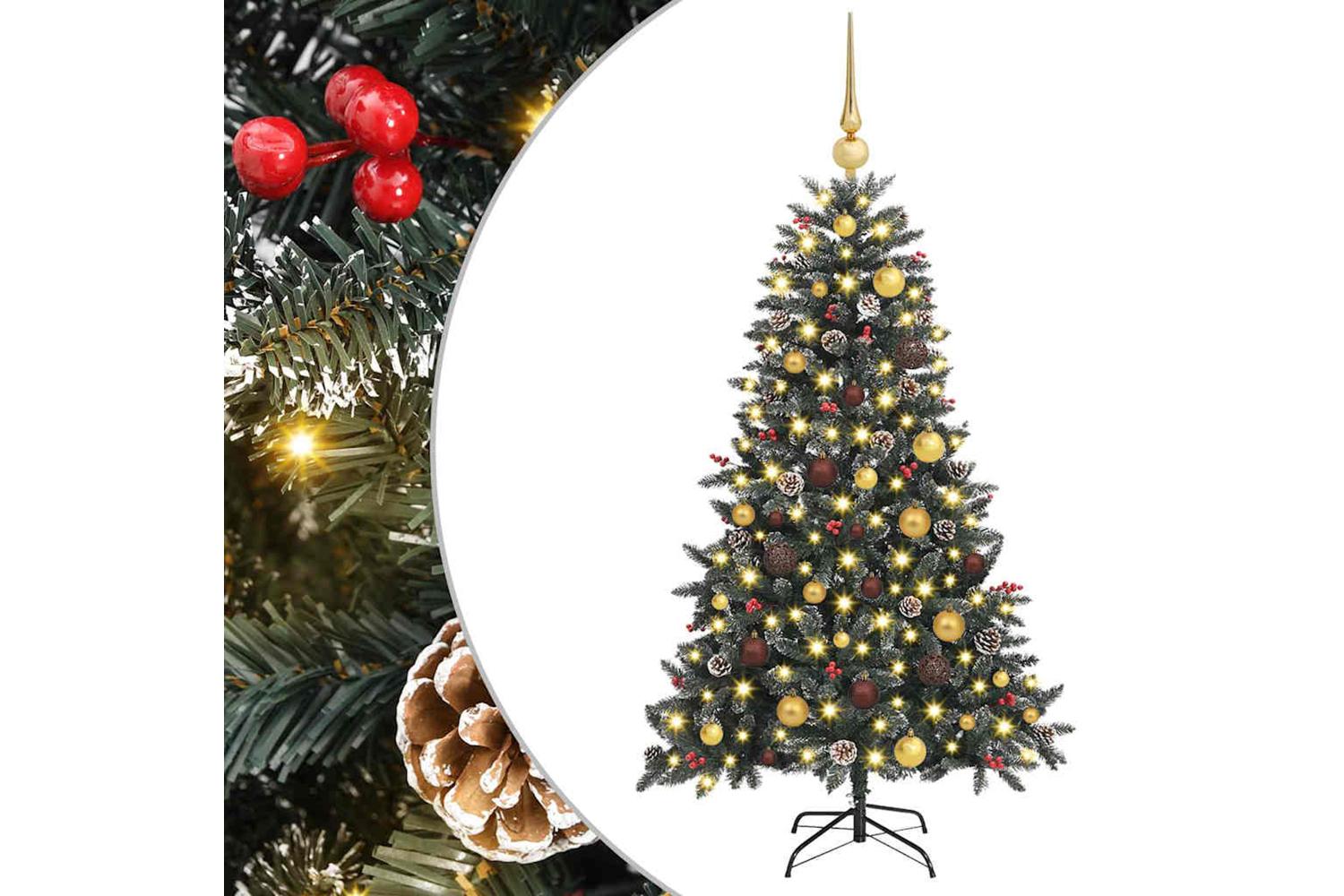 Vidaxl Artificial Christmas Tree With Stand Green 835 X 835 X 150 Cm-2