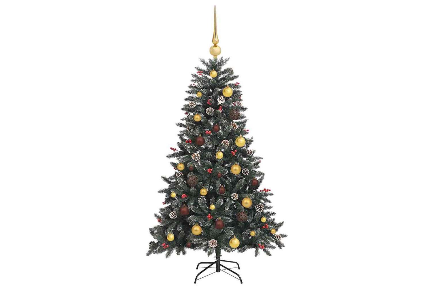 Vidaxl Artificial Christmas Tree With Stand Green 835 X 835 X 150 Cm-4