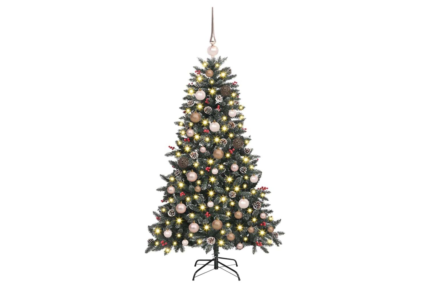 Vidaxl Artificial Christmas Tree With Stand Green 835 X 835 X 150 Cm-3
