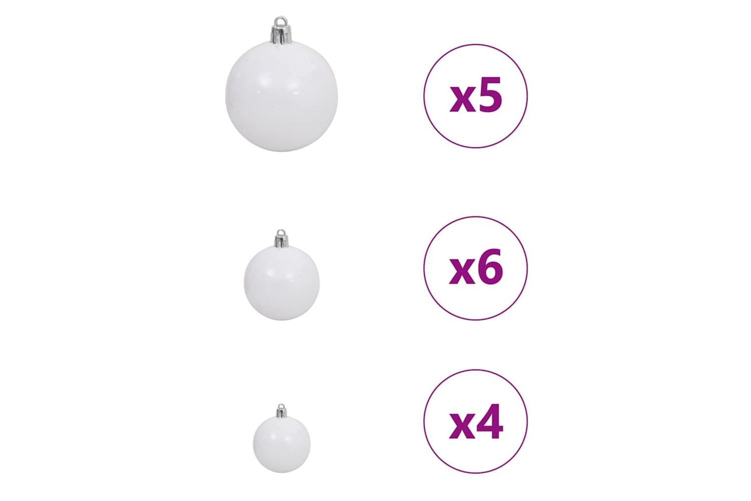 Vidaxl Artificial Christmas Tree With Stand Green 835 X 835 X 150 Cm-9