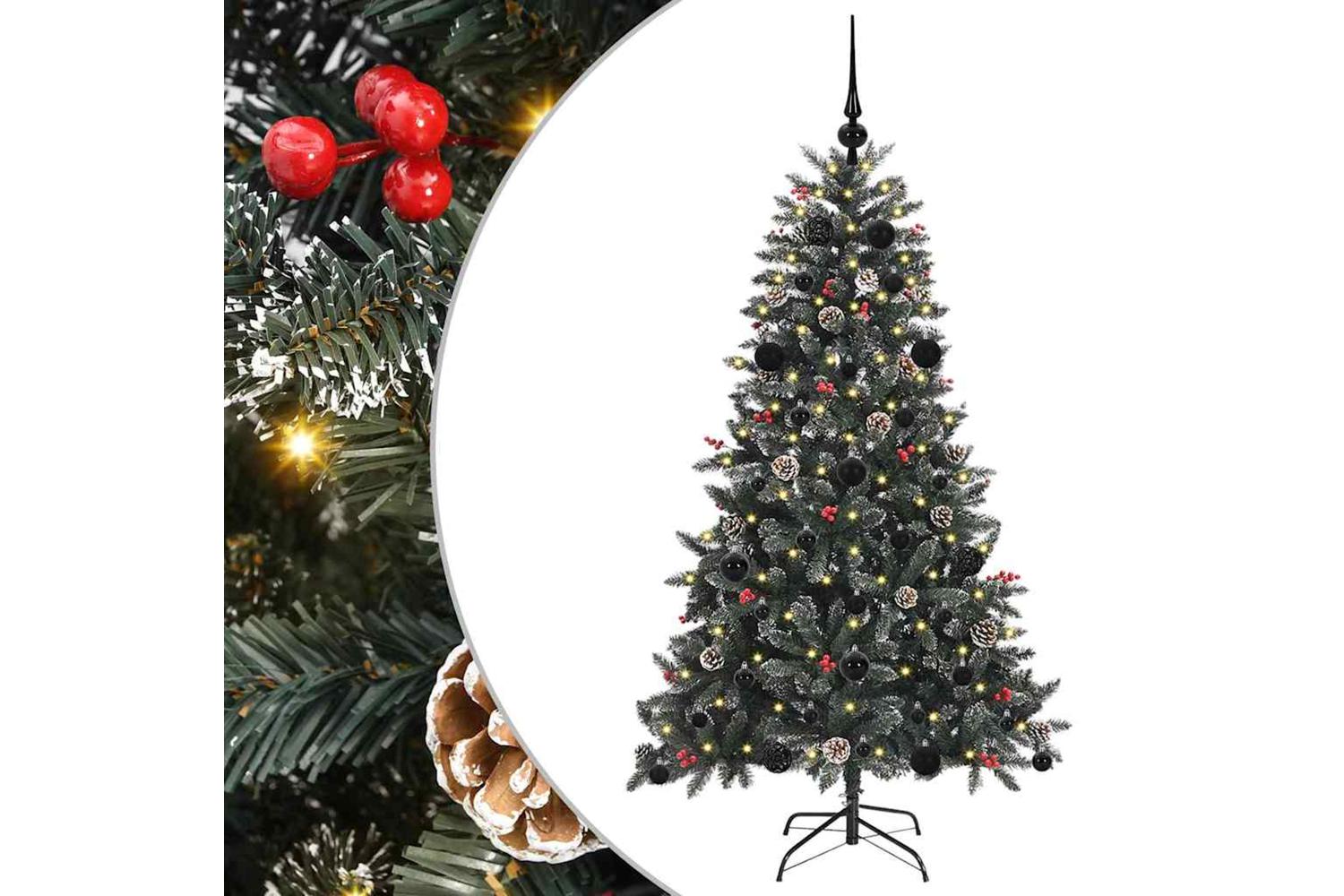 Vidaxl Artificial Christmas Tree With Stand Green 835 X 835 X 150 Cm-2