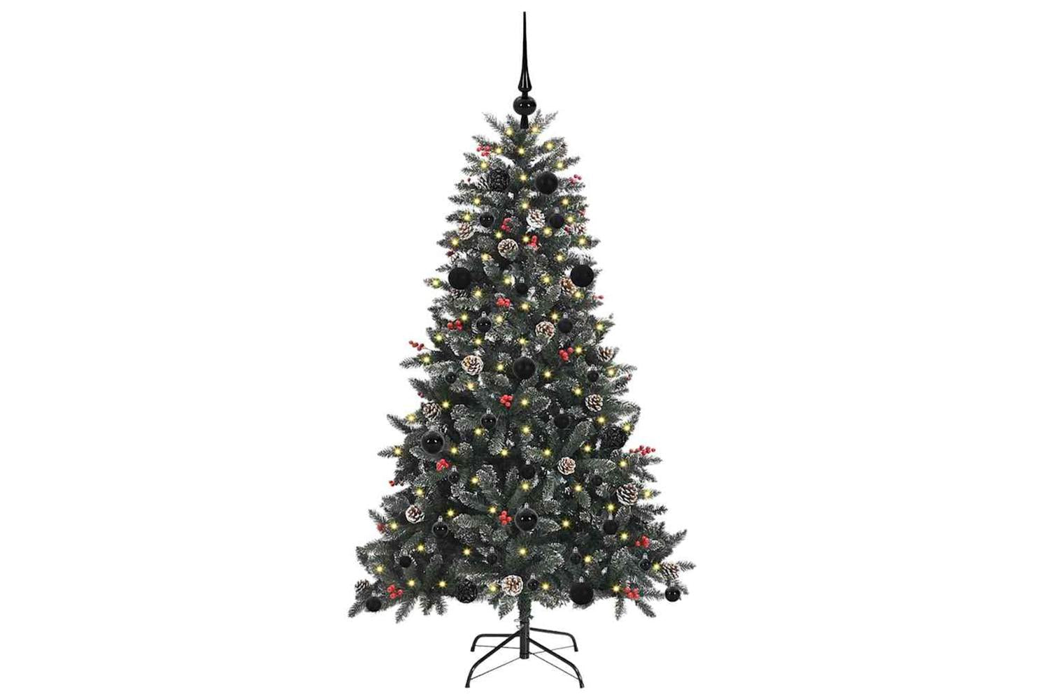 Vidaxl Artificial Christmas Tree With Stand Green 835 X 835 X 150 Cm-3