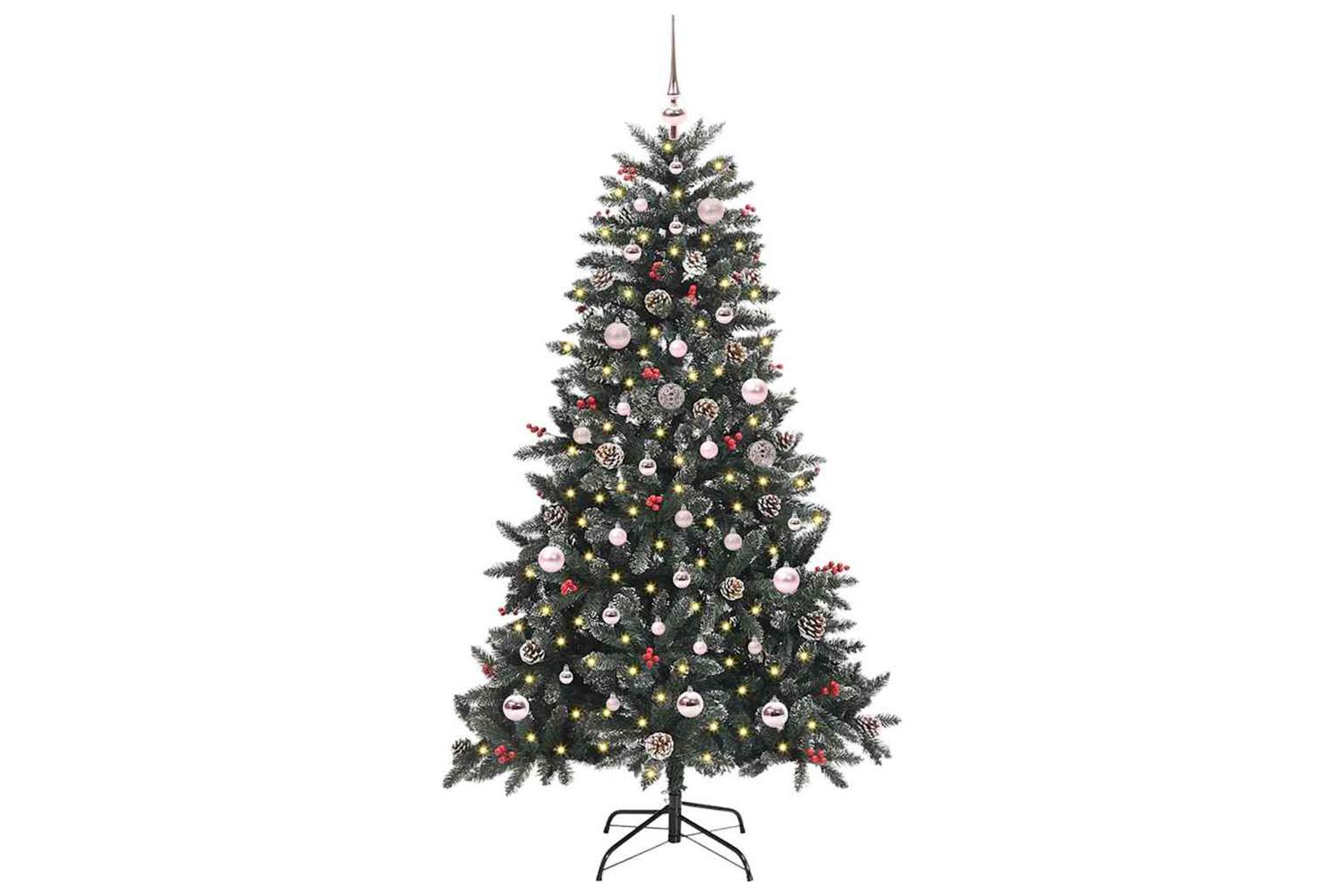 Vidaxl Artificial Christmas Tree With Stand Green 835 X 835 X 150 Cm-2