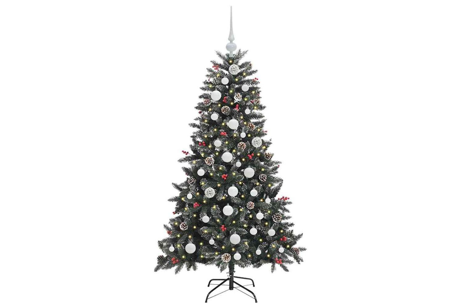 Vidaxl Artificial Christmas Tree With Stand Green 835 X 835 X 150 Cm-3