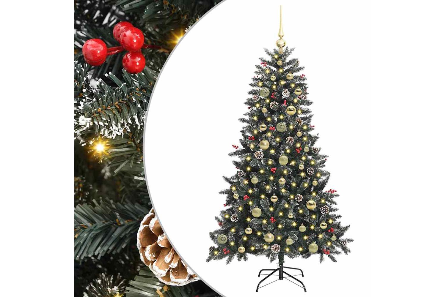 Vidaxl Artificial Christmas Tree With Stand Green 835 X 835 X 150 Cm-2