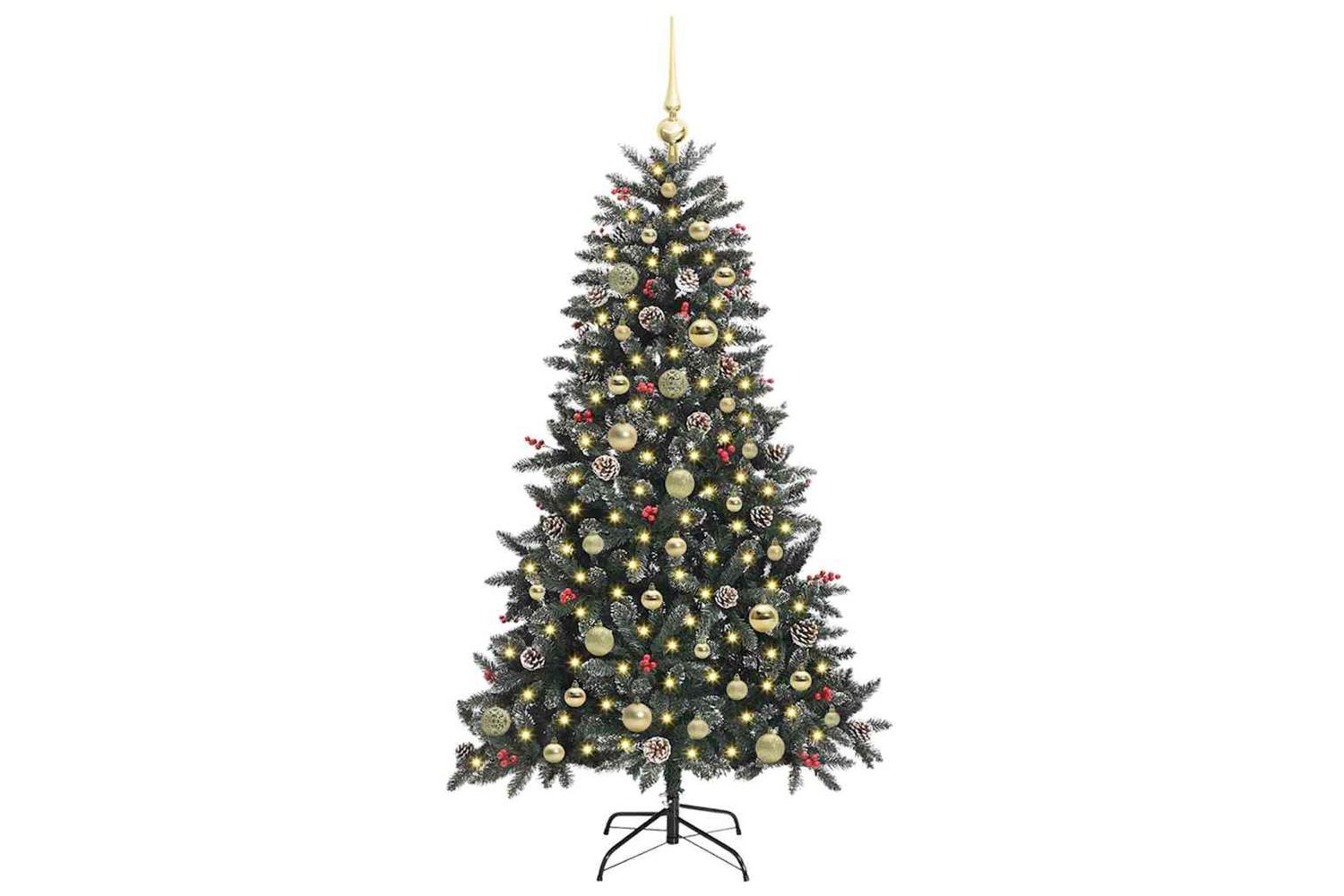 Vidaxl Artificial Christmas Tree With Stand Green 835 X 835 X 150 Cm-3